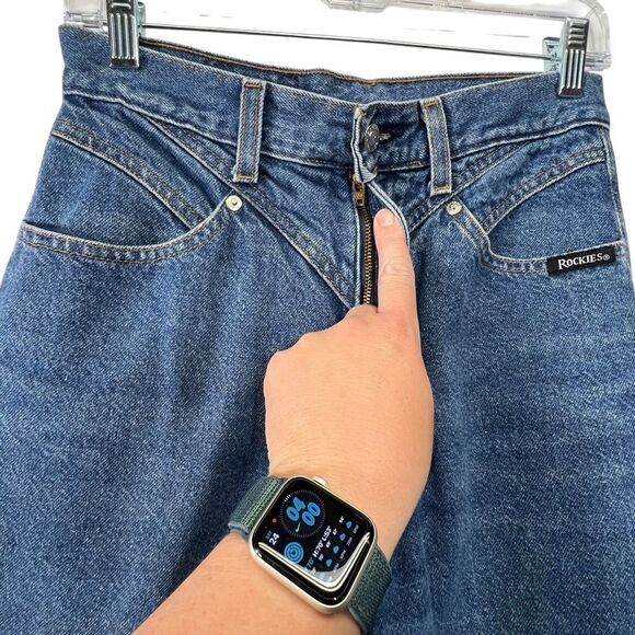 Vintage Rockies jeans High Rise Bareback Jeans size 9 long - Picture 13 of 16